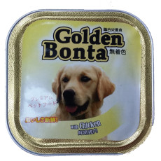 Golden Bonta Dog Canned Food with Chicken Meal 鮮嫩雞肉100g 